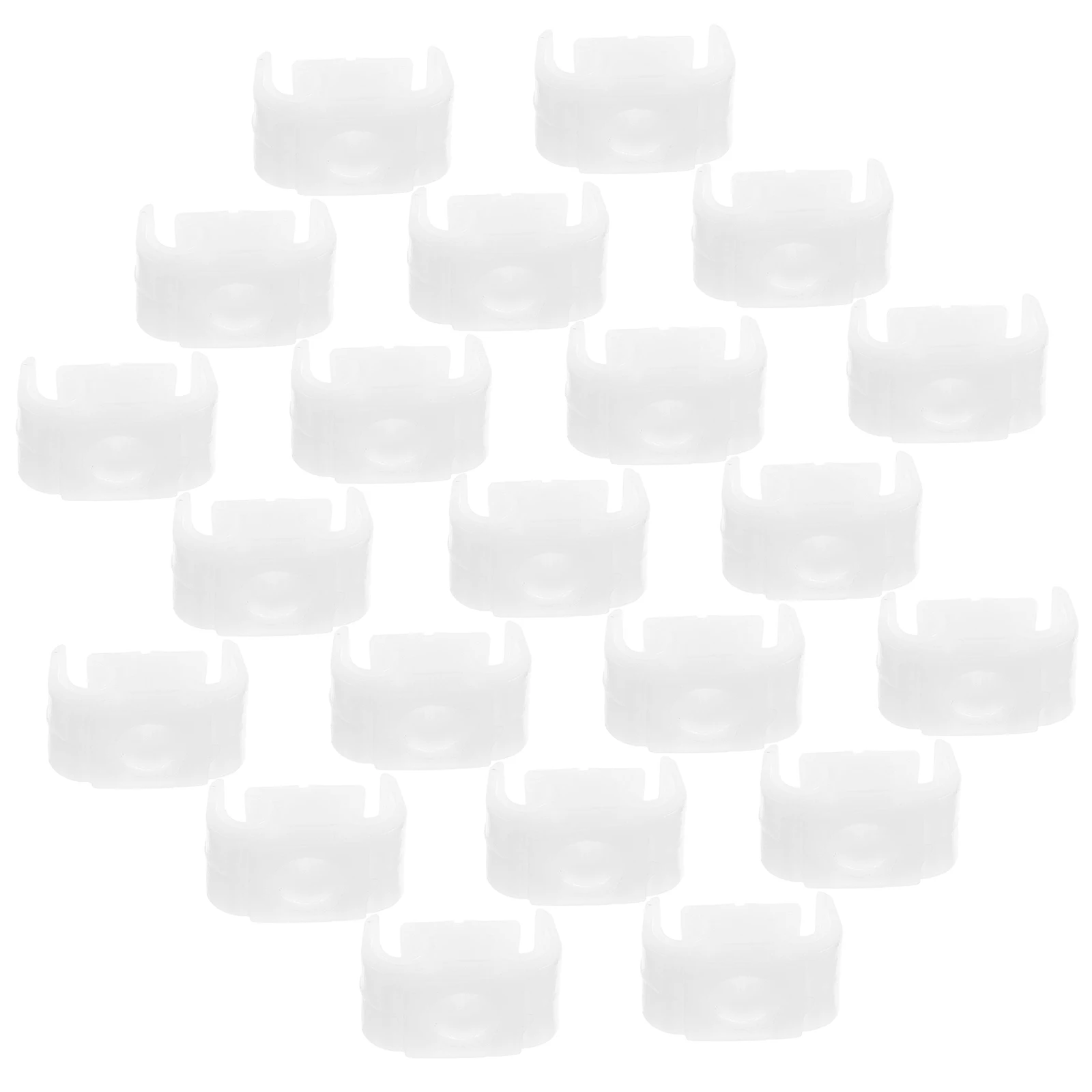 

50pcs Car Fuel Line Clips Nylon Pipe Clamps For Automotive Hose Clip Retainer Mounting Fix Vehicle Fuel Line Brake Clamp Kit