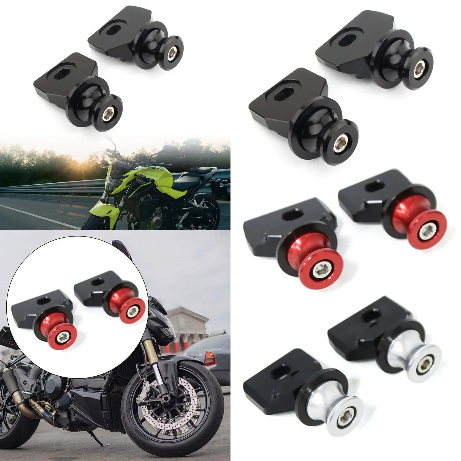 

Motorcycle Parking Screws Lifting Nails Components Easy to Install Arm Stand Screws Replacement for CBR650R (2019-2025)