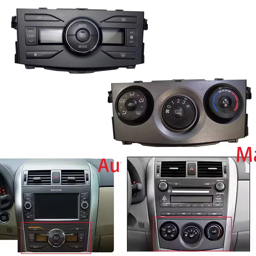

Car Air Conditioning Control Switch assembly for Toyota Carola Corolla 2006-2013 Control Panel Control Switch