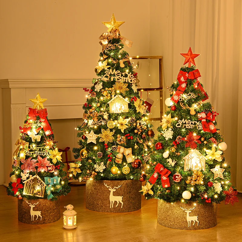 Decoration Home Mini Christmas Tree1.2/ 1.5/1.8 Large Christmas Ornament Simulation Tree