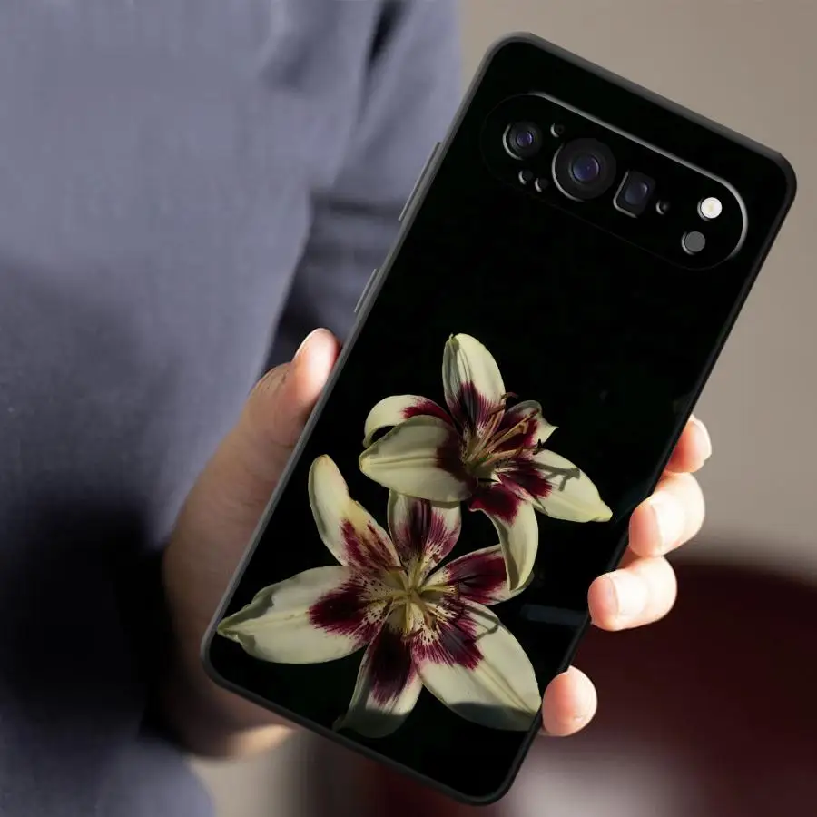 Funda Phone Cover Case for Google Pixel 10A 8a 6a 6 7 8 Pro 7a 9a 10 9 Pro XL Lily Orchid Flower Print view 5