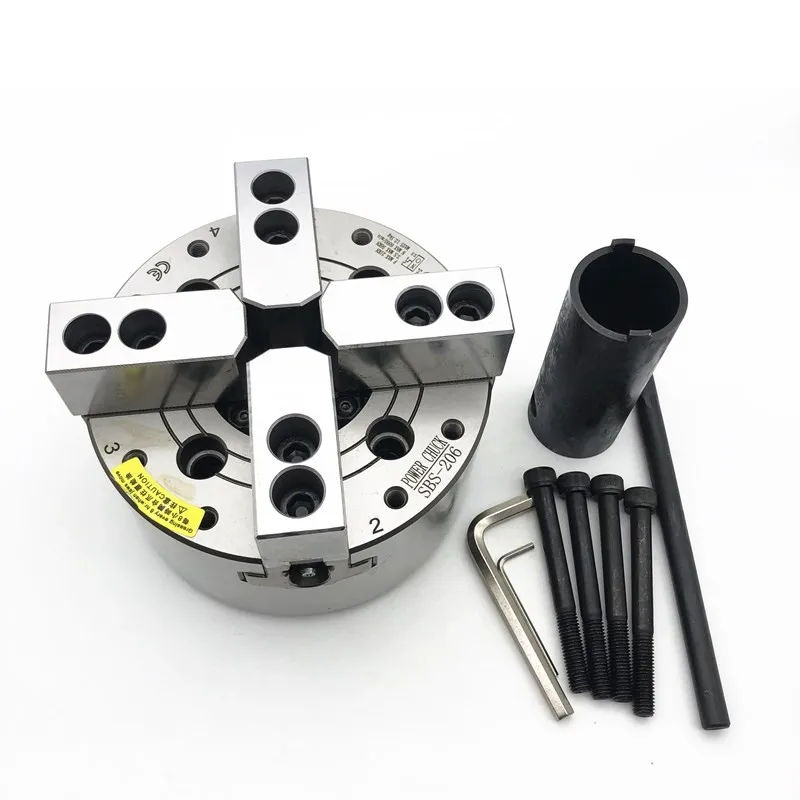 

10 inch SBS210 4 jaw hydraulic chuck cnc machine power High Performance Mechanical Hydraulic Milling Collet Chuck