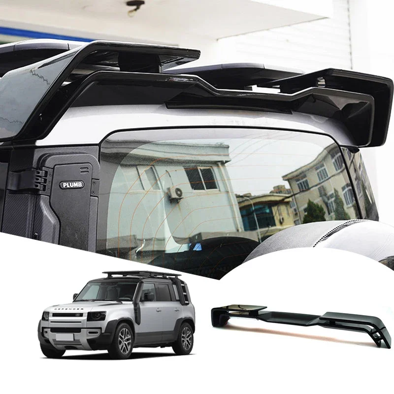 Hot Sale Exterior Auto Parts Rear Wing Roof Spoiler Rear Trunk Spoiler for Land rover defender rear roof spoiler 2022 2023