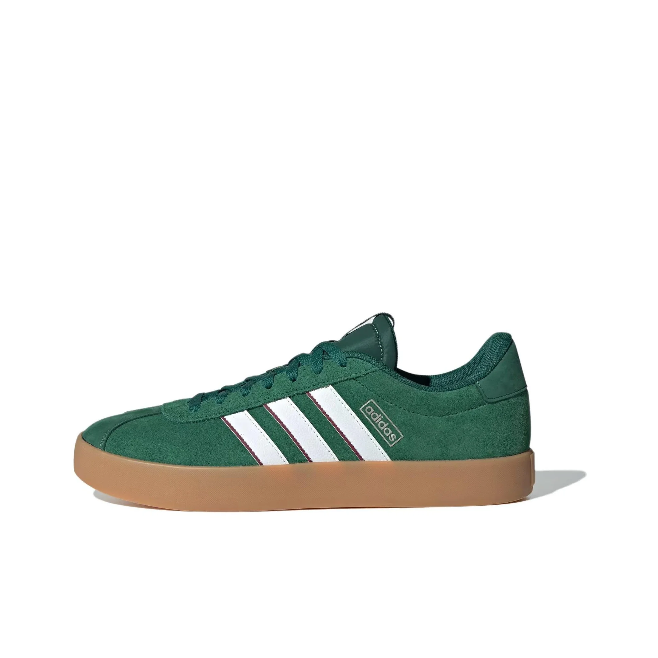 chaussures-de-skateboard-adidas-neo-unisexe-coupe-basse-vertes-ih4790