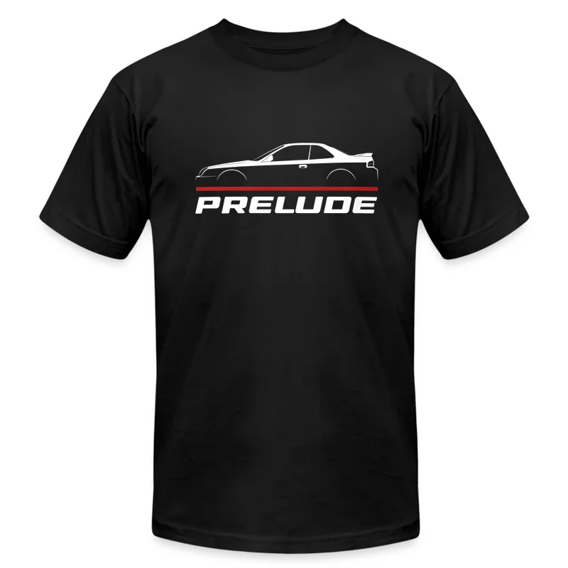 

2024 Men T Shirt Casual Hondas Prelude 1996-2001 Enthusiast T-shirt Graphic Summer Short Sleeves 100% Cotton S-3XL Cool Tee