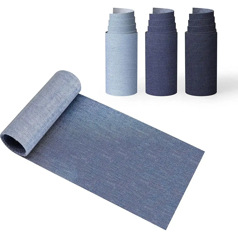 Apparel Sewing Jean Iron-On Patches DIY Clothing Patch Repair Hot Melt Adhesive Clothes Iron On Patches 8 x 50 cm