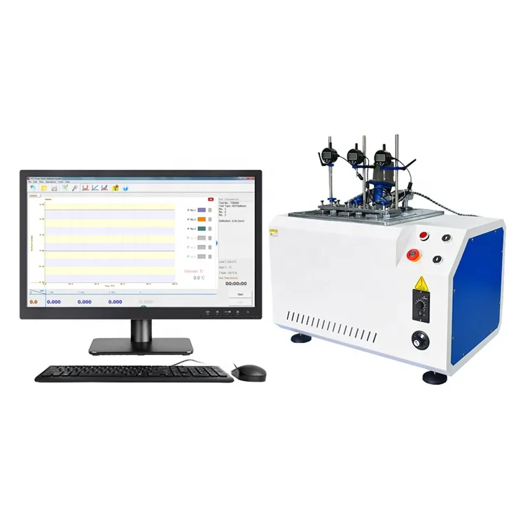 DK-WDK-3A Computer Control Thermal Deformation Vicat Softening Point Temperature Tester