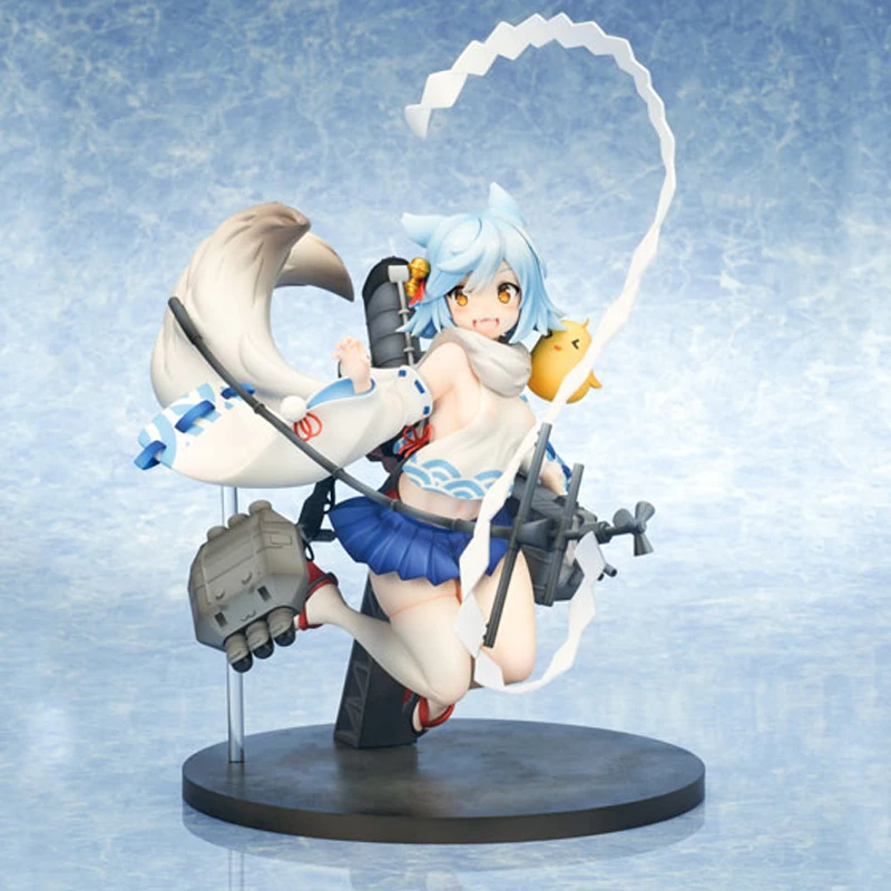 

Azur Lane Fubuki 1/7 100% Original genuine 24cm PVC Action Figure Anime Figure Model Toys Figure Collection Doll Gift