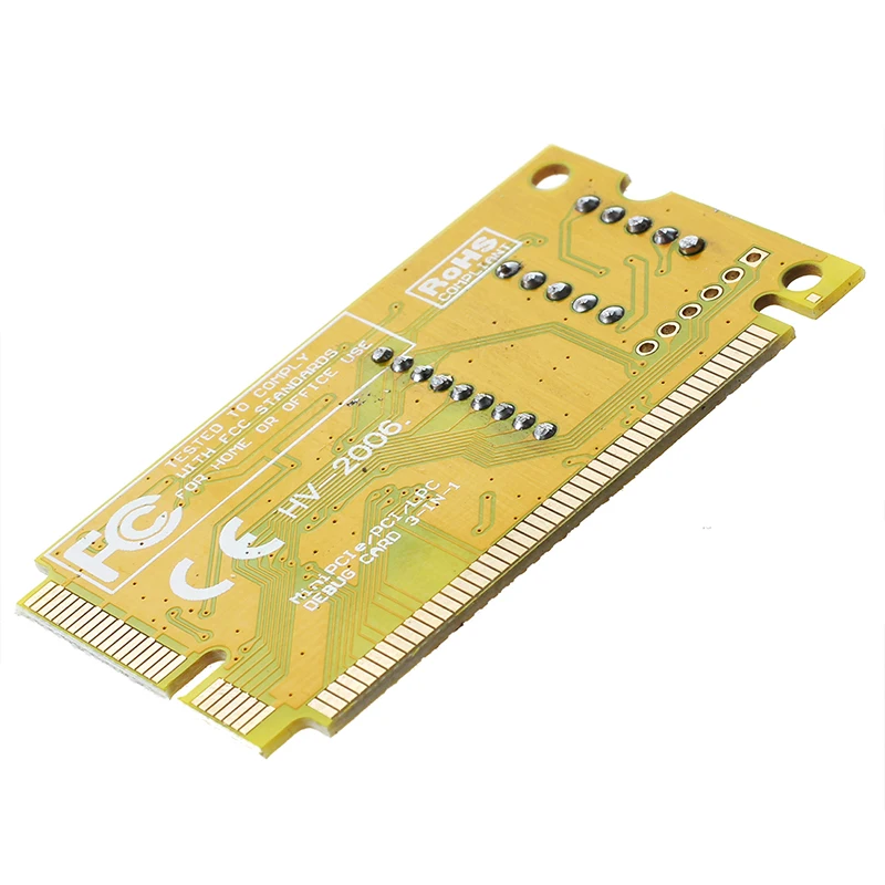 Notebook Diagnostic Card 2-Digit Mini PCI/PCI-E LPC POST Analyzer Tester