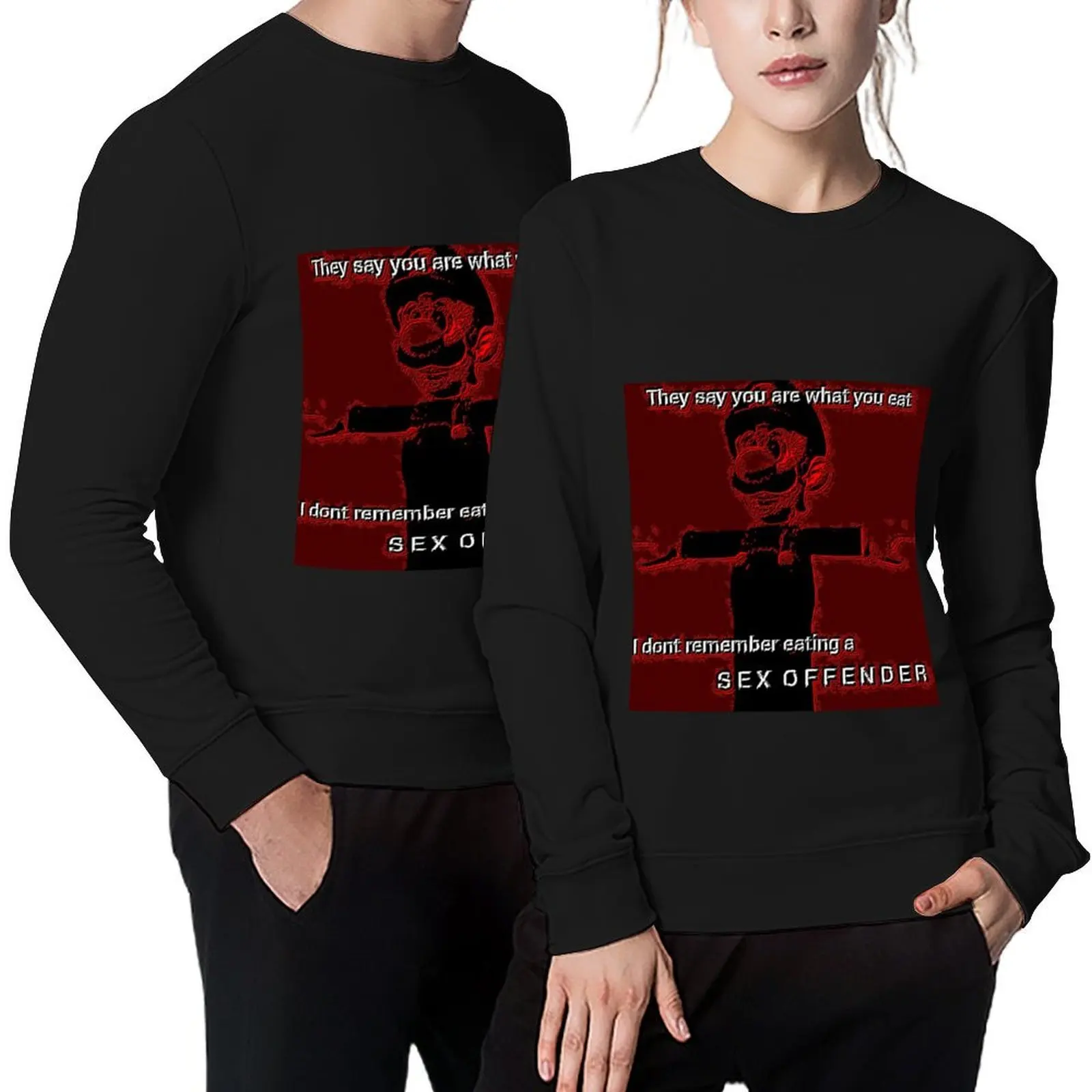 

DeepFried Meme Shirt- They Say You Are What You Eat Pullover men's clothes japanese style sweatshirt male