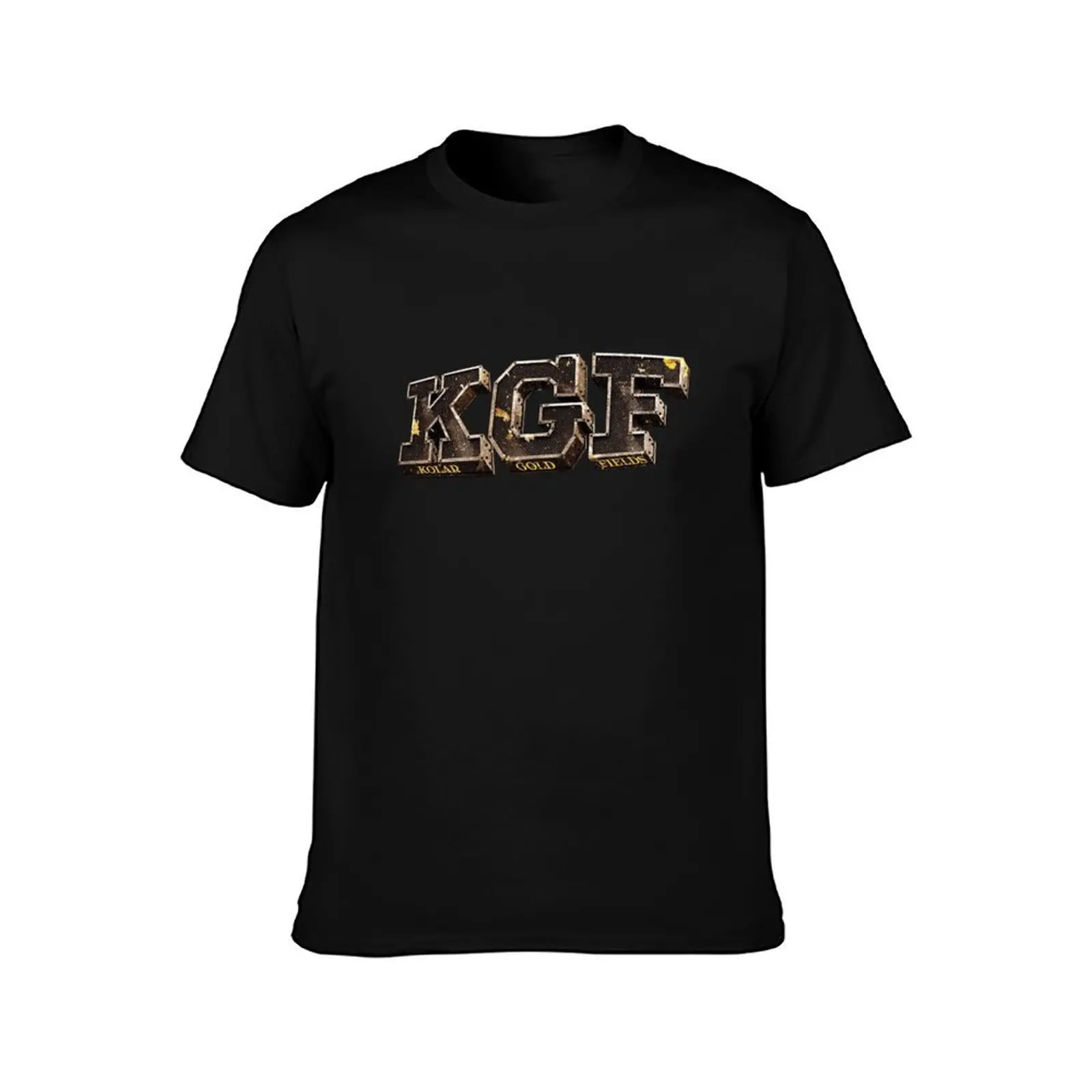 KGF Chapter 2 Yash, Gift, Action, Funny T-Shirt Casual Basic Short Sleeve T-Shirt