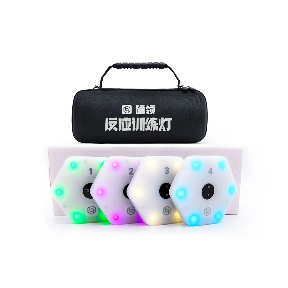 Esportes e entretenimento velocidade agilidade resposta treinamento app 4 luzes para basquete futebol boxe badminton tênis hóquei