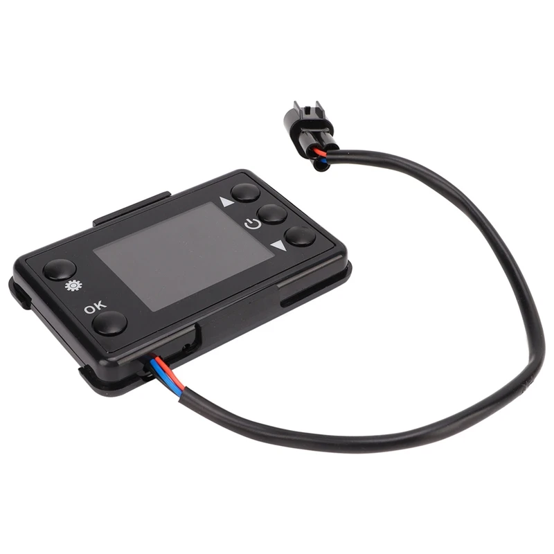 Super Sale Parking Heater LCD Monitor Switch Remote Controller Set for Cars Vehicles Ships, Digital Thermostat Timer Control Pan