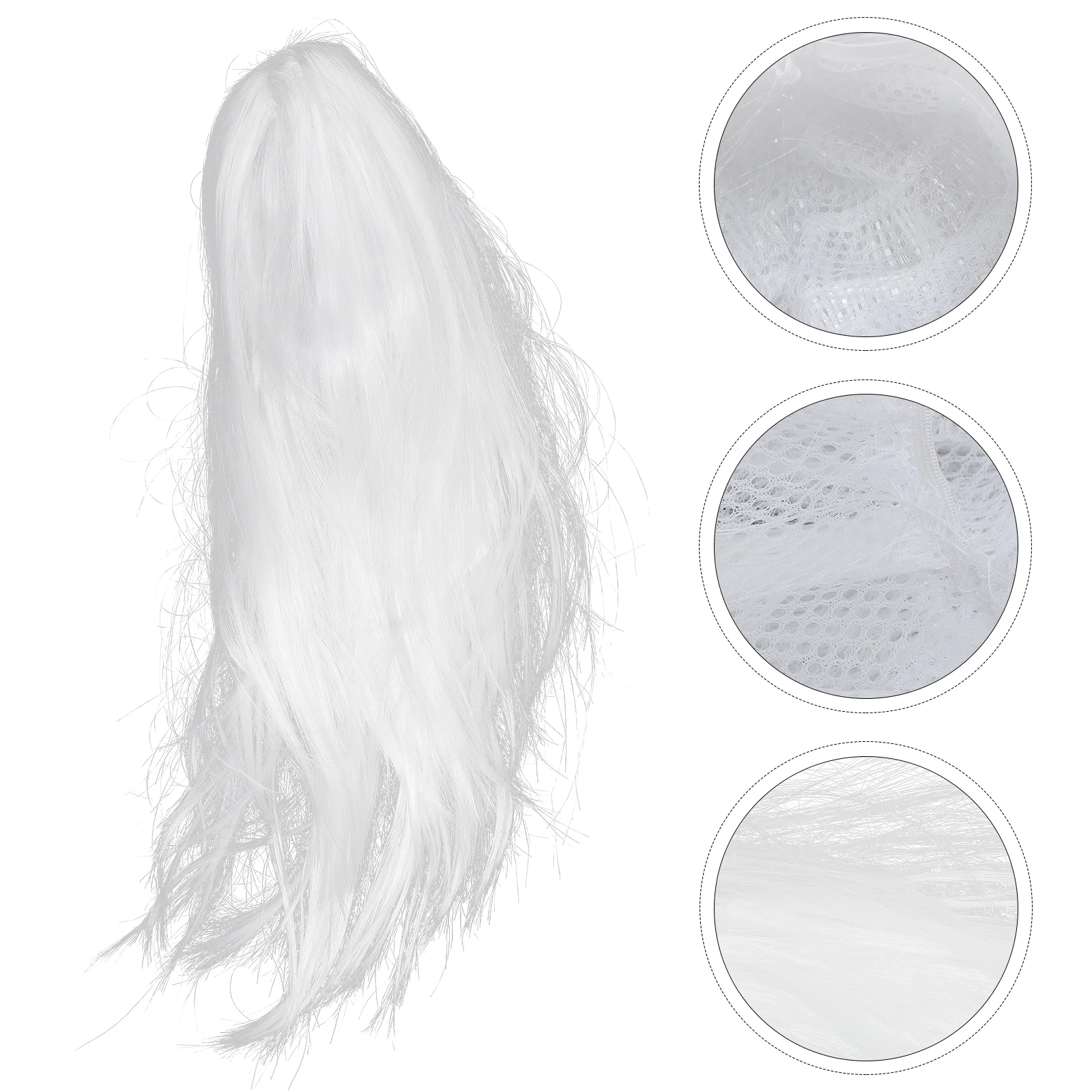 

Spooky Long Synthetic Costume Hair For Halloween Cosplay Masquerade Party Festival Haunted House Costume Accessory Creepy