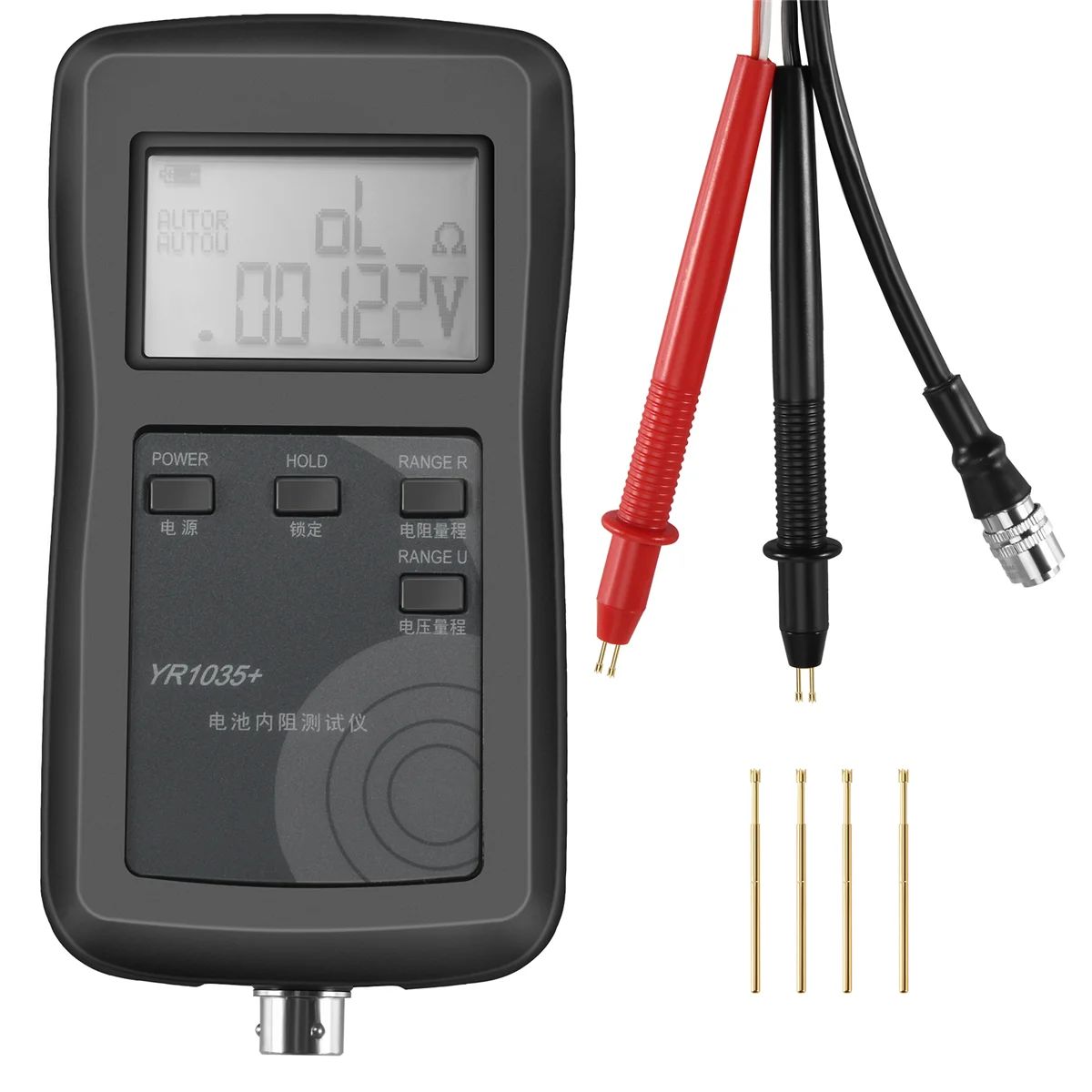 

A22I High Precision Fast YR1035 Lithium Battery Internal Resistance Test Instrument 100V Electric Vehicle Group 18650 Tester