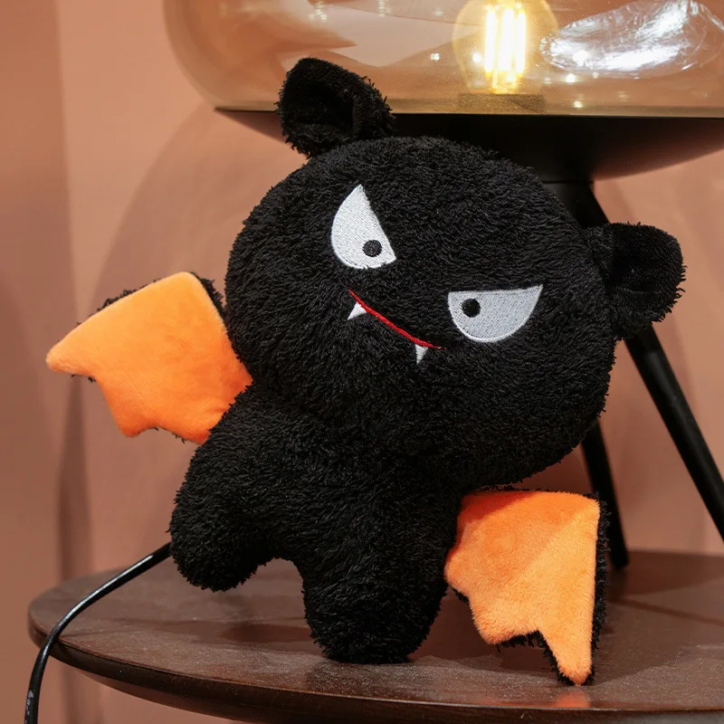 20 cm Halloween-Tag, lustige Fledermaus-Kürbis, Geister-Teufel-Serie, zum Sammeln, Plüschtiere, Zuhause, Party, Dekoration, Puppe, Halloween, limitiertes Geschenk
