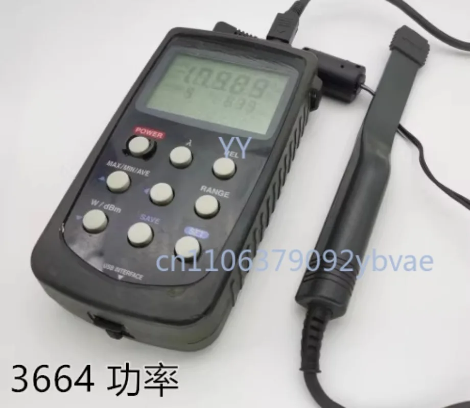 Daily, Optical Power Meter, Head 3664 Probe 9742 Handheld Optical Power Meter, Used