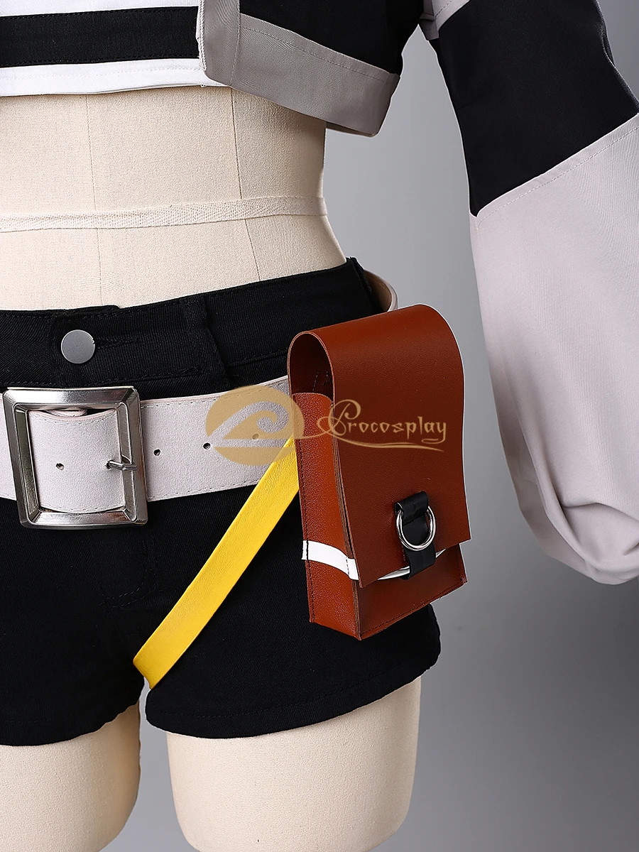 Costume da Donna Riyo Cosplay Anime Gachiakuta Uniforme da Mietitore Riyo per Halloween e Feste di Natale