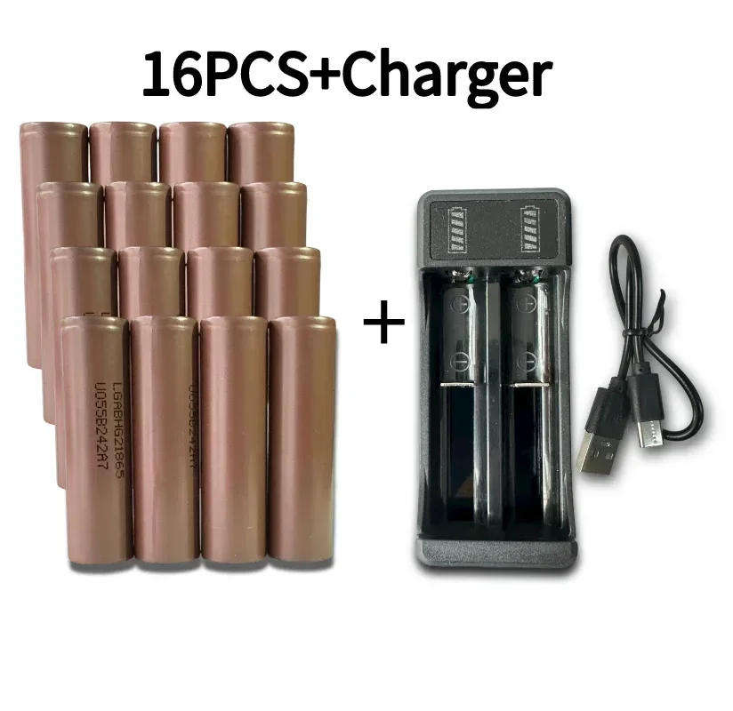 100% New Original HG2 18650 Battery 3200mAh Battery 18650 HG2 3.7V Discharge 25A Dedicated For Power Rechargeable Battery