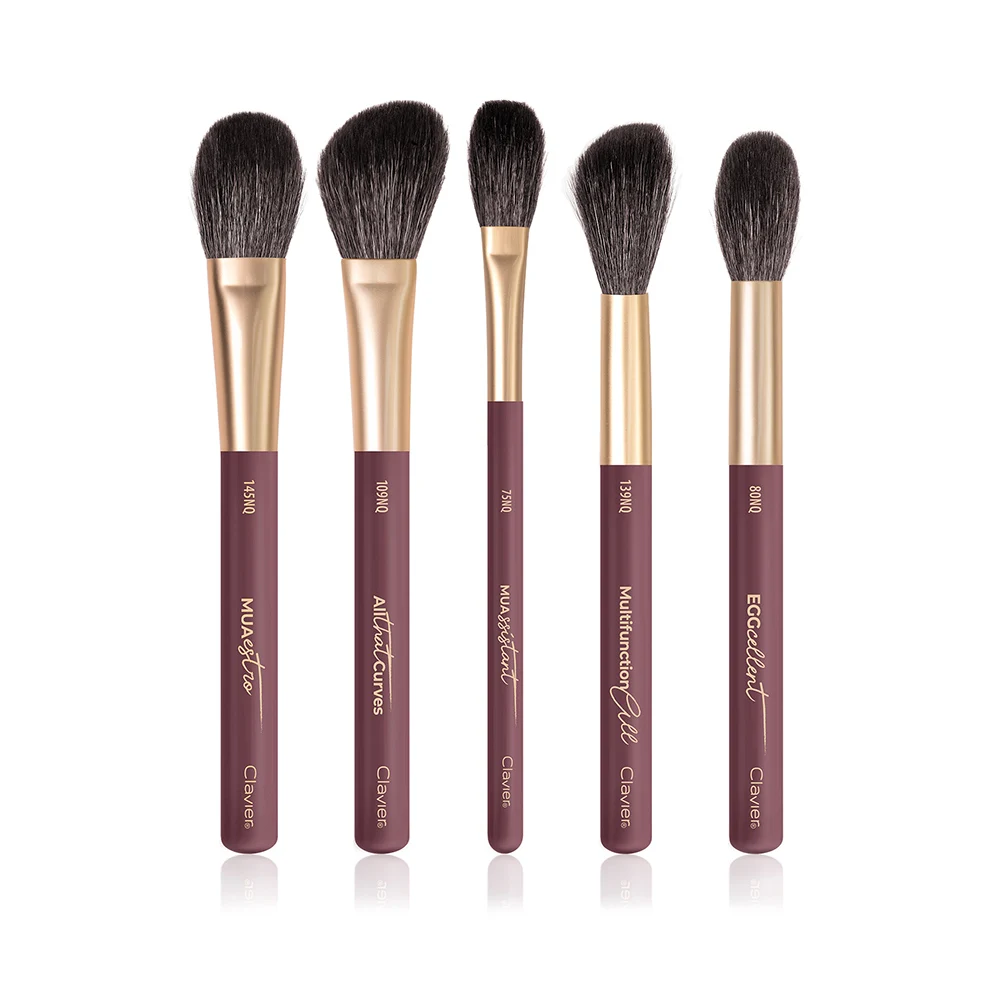 Clavier Nature&More II Makeup Brush Eye Shadow Foundation Cosmetic Brushes Beauty Soft High-quality Bristles Make Up Tools