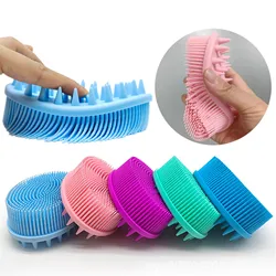 Hair Scalp Massager Shampoo Brush For Wet Dry Hair Scalp Scrubber Exfoliator Dandruff Head Brush