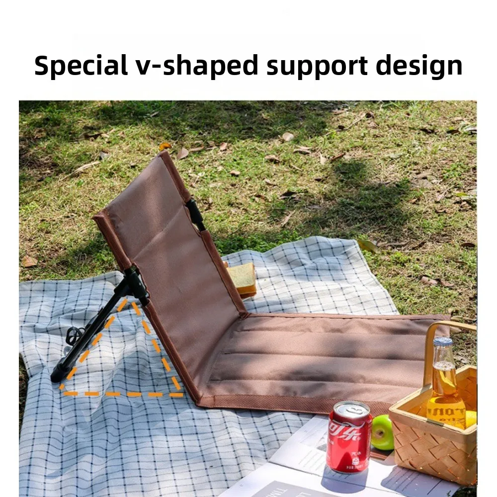 

Складное кресло-шезлонг для пляжа и сада 2026 года, портативное складное кресло-мат для газона