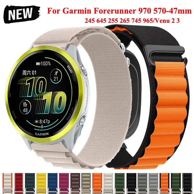 yZ[z22mm 20mm ApC[v Garmin Forerunner 570 47 42mm X|[cXgbv Garmin Forerunner 970 245 645 255 265 975 745 Active 5 6Ή