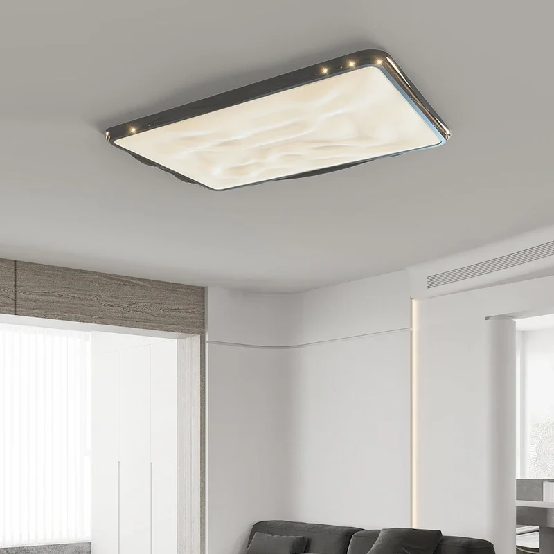 Minimalist Led Ceiling Lamp Square Round Nordic Ceiling Lights Chandeliers Lighting Fixture For Bedroom Living Room Dining Room