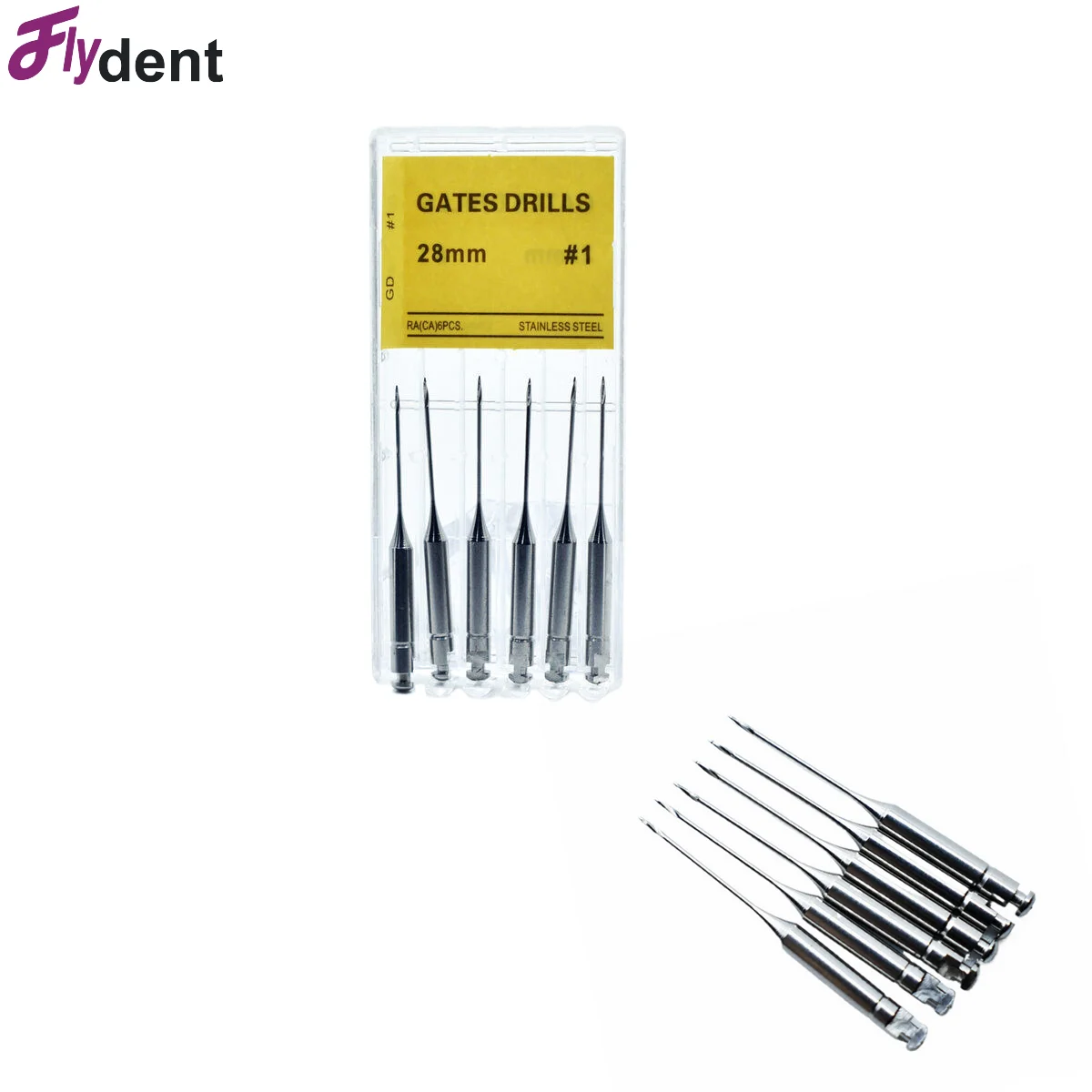 Dental Endodontic Drill 28mm/32mm Gates Drills Endodontic Reamers Drill Dentist Materials