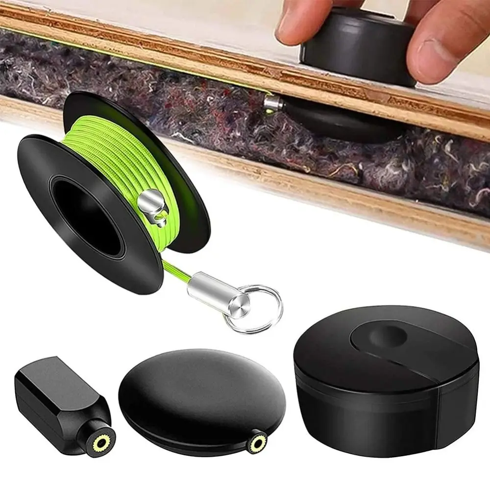 

Easy Use Magnetic Magnetic Cable Puller Heavy Duty Durable Nylon Pipe Conduit Nylon String Line Wire Pulling Tool Garden Repair