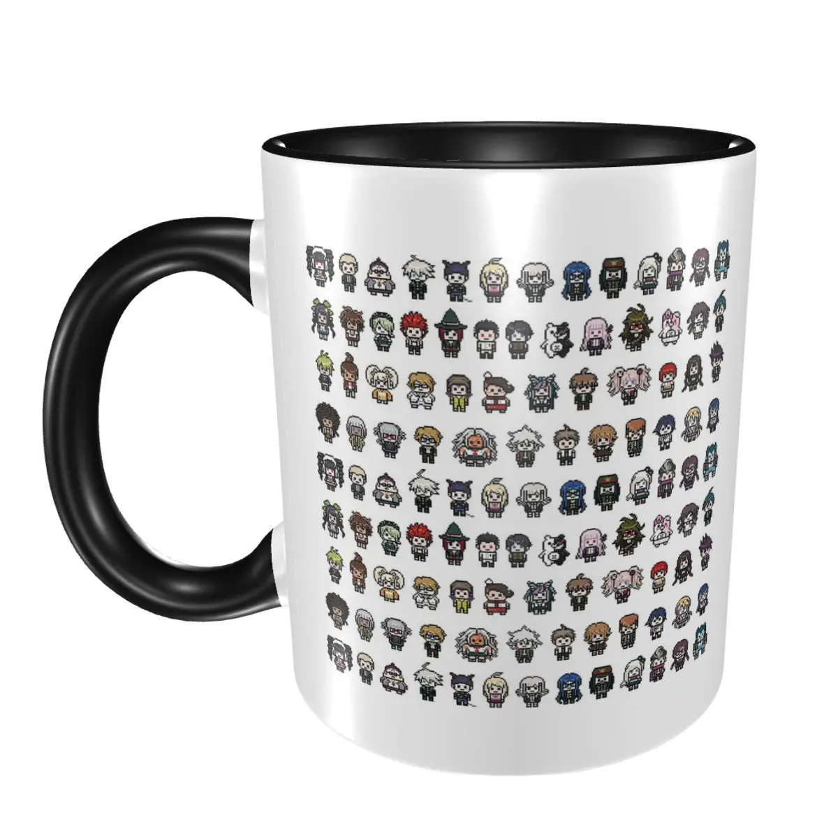 

DanganRonpa Sprites Mug Funny Ceramic Coffee Cups Tea Mugs Milk Cup Drinkware Gifts for Woman Man