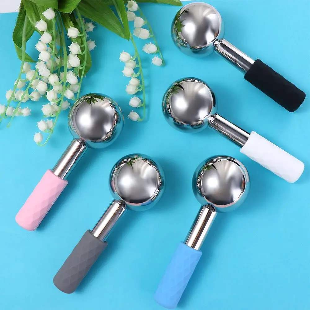 

Eyes Body Massager Beauty Face Massage Roller Ice Globes For Face Ice Hockey Roller Facial Globes Roller Cooling Roller Ball