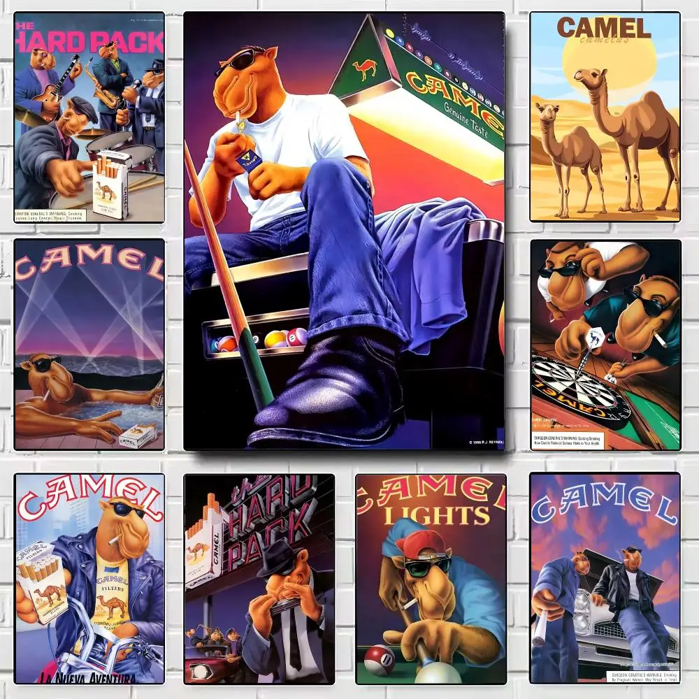 Classic Brand C-Camel Poster Modern Wall Art for Bedroom Living Room Cafe Bar Aesthetic Home Decor Gift