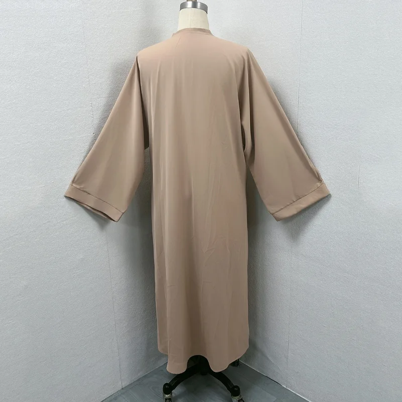 Moda Kimono musulmano Abaya Cardigan Ramadan Dubai turchia abiti Eid islamico sciolto confortevole Jalabiya per le donne