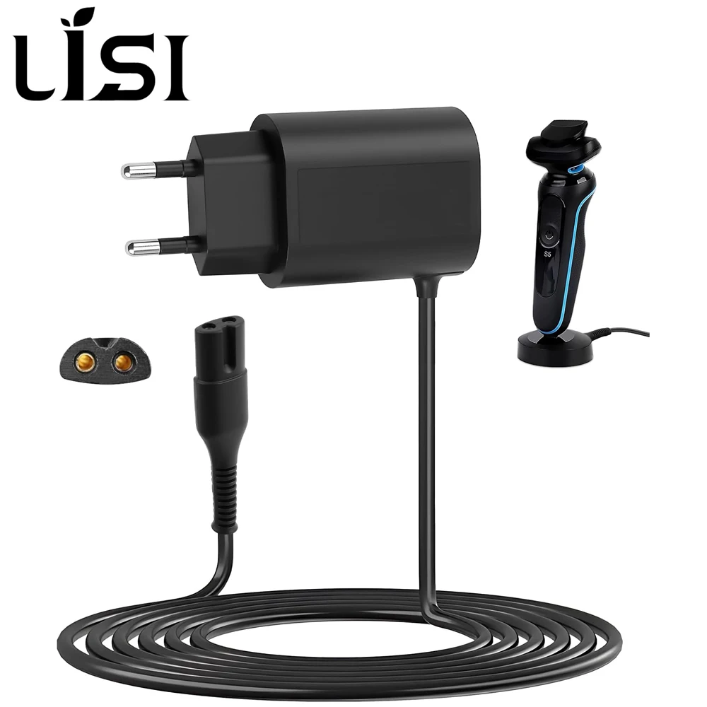 LISI 12V Charger Fit for Braun Series 3 5 7 9 1 3040s 310s 340S 5018s 5190cc 5040s 740S 7865 9290cc 9095cc Electric Shaver