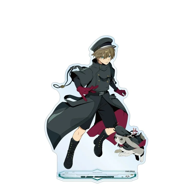 MILGRAM Anime Acrylic Figure Stand Clear HD Printing Model Plate Desk Display Decoration For Anime Lovers Keychain