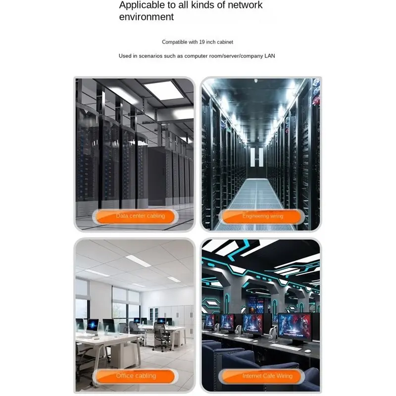Y23A-1U Network Cable Management 24 Slot 19