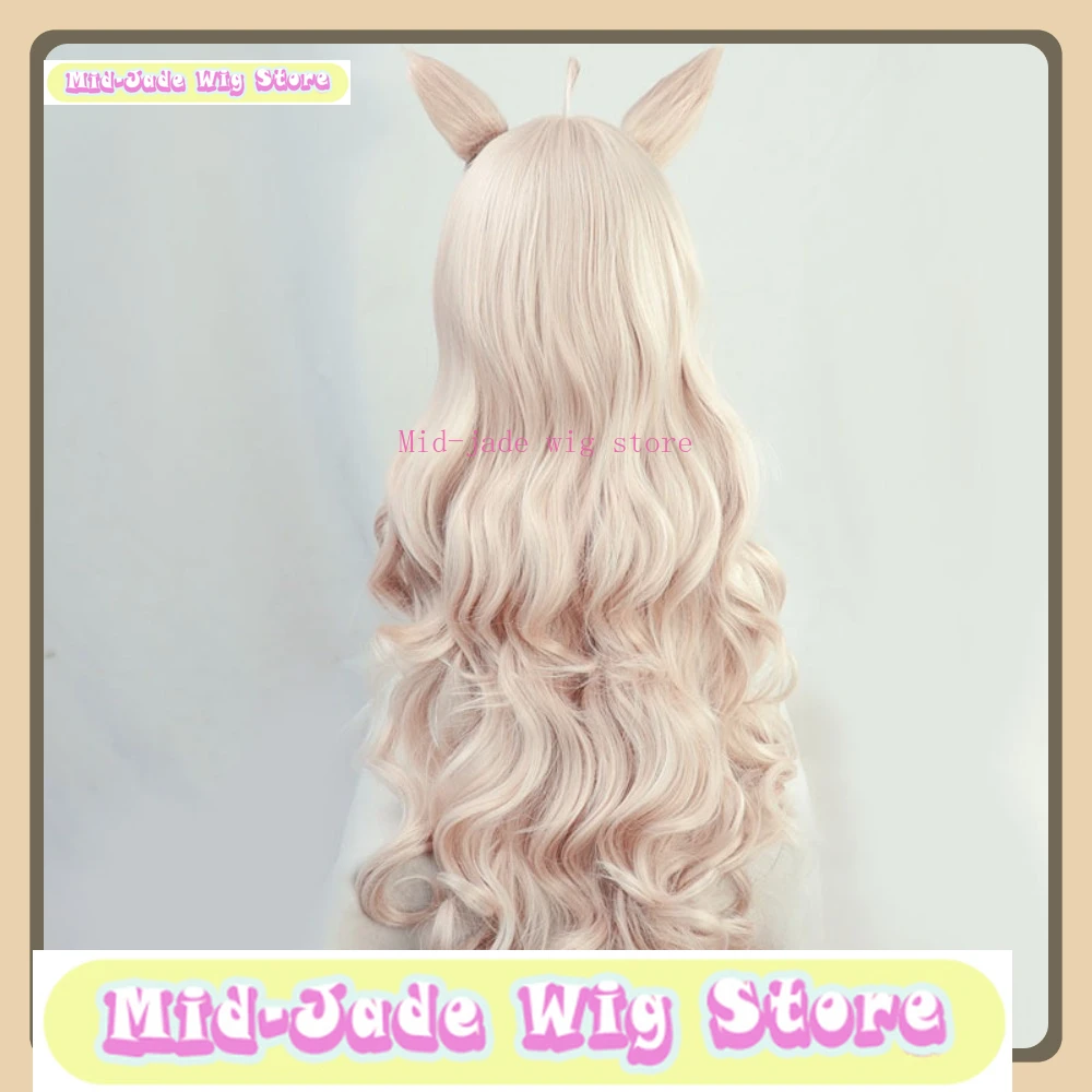 منتصف اليشم متجر شعر مستعار أوما موسومي جميل ديربي بيوا هاهيريد شعر مستعار تأثيري موجة لفة الشعر الاصطناعية أنيمي تأثيري شعر مستعار للهالوين