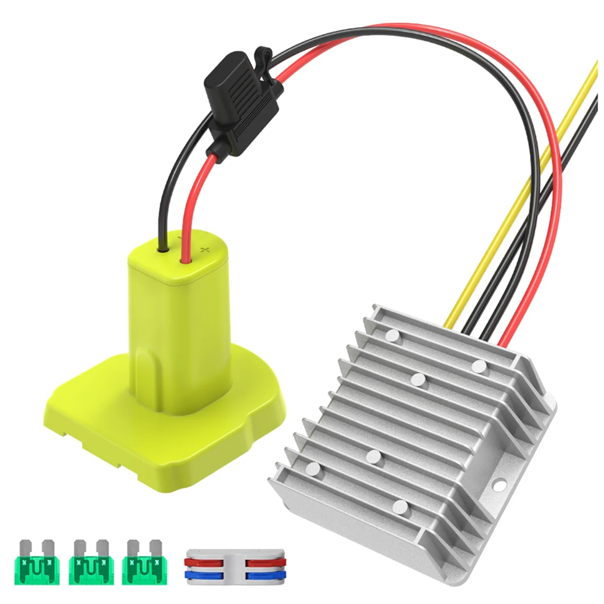 

A14G-Converter for 18v Battery,DC Power Inverter Adapter DC Voltage Regulator 12V 20A 240W Voltage Converter