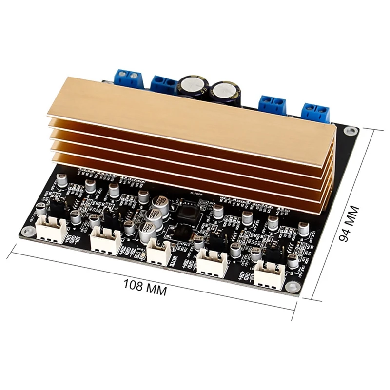 AMPLIFICADOR DE POTENCIA Digital TPA3255, 4 canales, Clase D, 315W, Mini AMP, cine en casa, bricolaje, altavoz de sonido, placa de Audio, 2 unidades