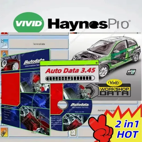 Imagen 2 del producto Software de Reparación de Automóviles Auto.Data 3.45, Haynes Pro Vivid Workshop 2018.1, Catálogo de Piezas en Varios Idiomas, Incluido Francés, 2026