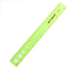 Multicolor Soft Flexible Ruler with Accurate And Long Lasting Prints Ruler Suitable for Teachers Designer Family