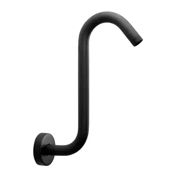 S型淋浴臂標準高位淋浴噴頭延長管淋浴臂延長器壁掛式浴室配件 10 最佳銷售 淋浴臂 - №5