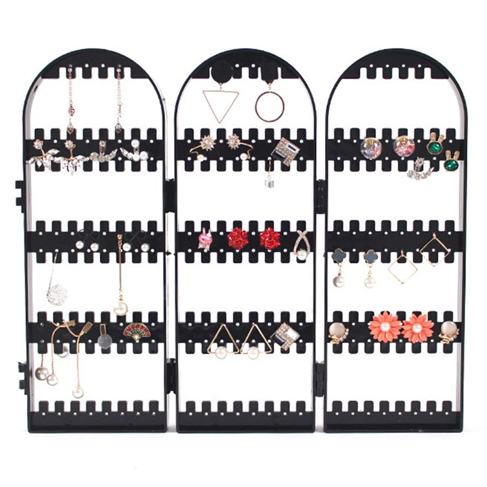 

Earring Display Stand Black Jewelry Rack Holder Bracelet for Earrings Organizer