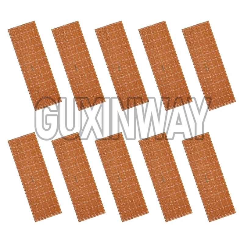 Прототип печатной платы, односторонняя печатная плата, макетная плата 6,5x14,5 см, универсальные экспериментальные матричные печатные платы «сделай сам» для Arduino