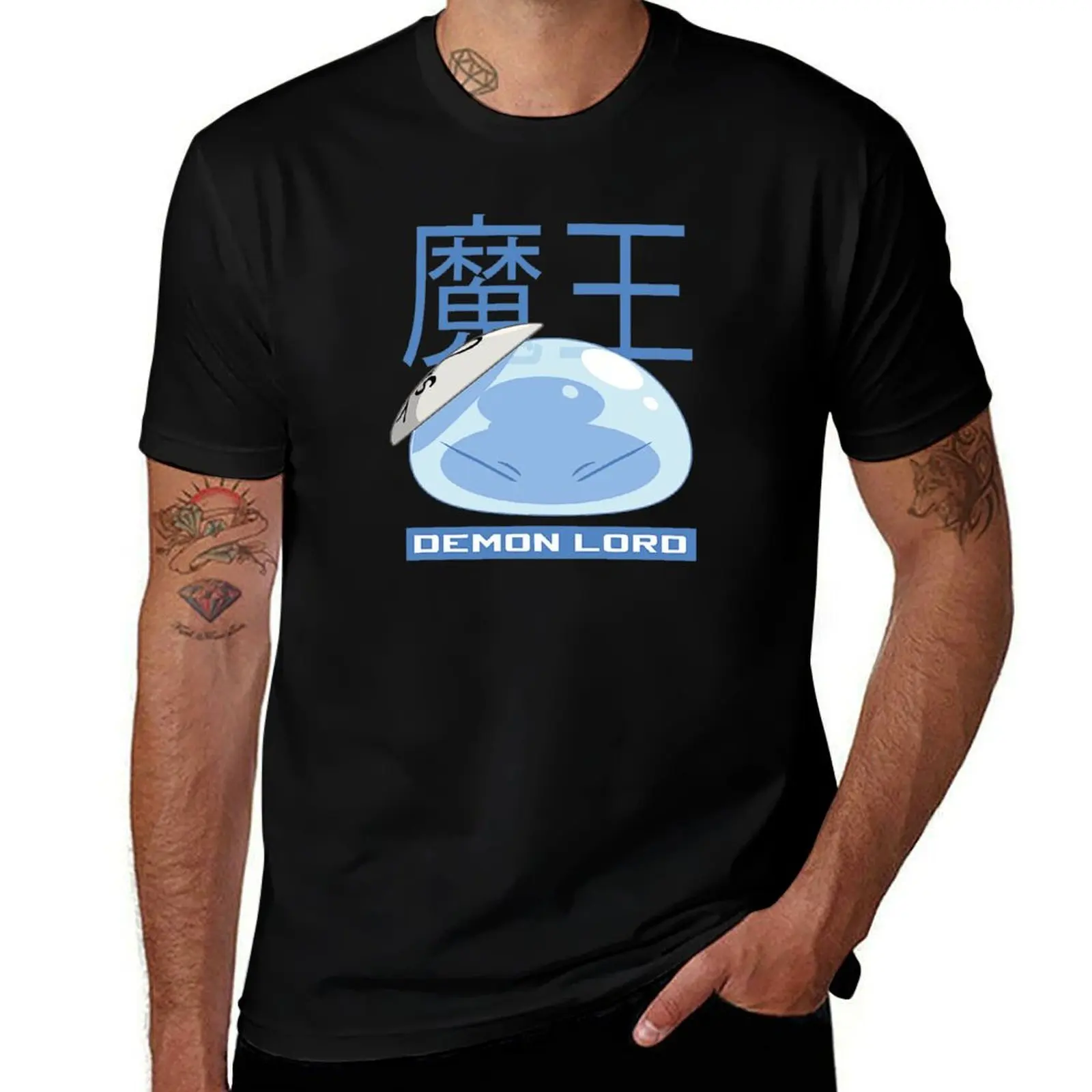 That Time i Got Reincarnated as a Slime T-Shirt Basic Plain Short Sleeve Crew Neck Tee T-Shirt