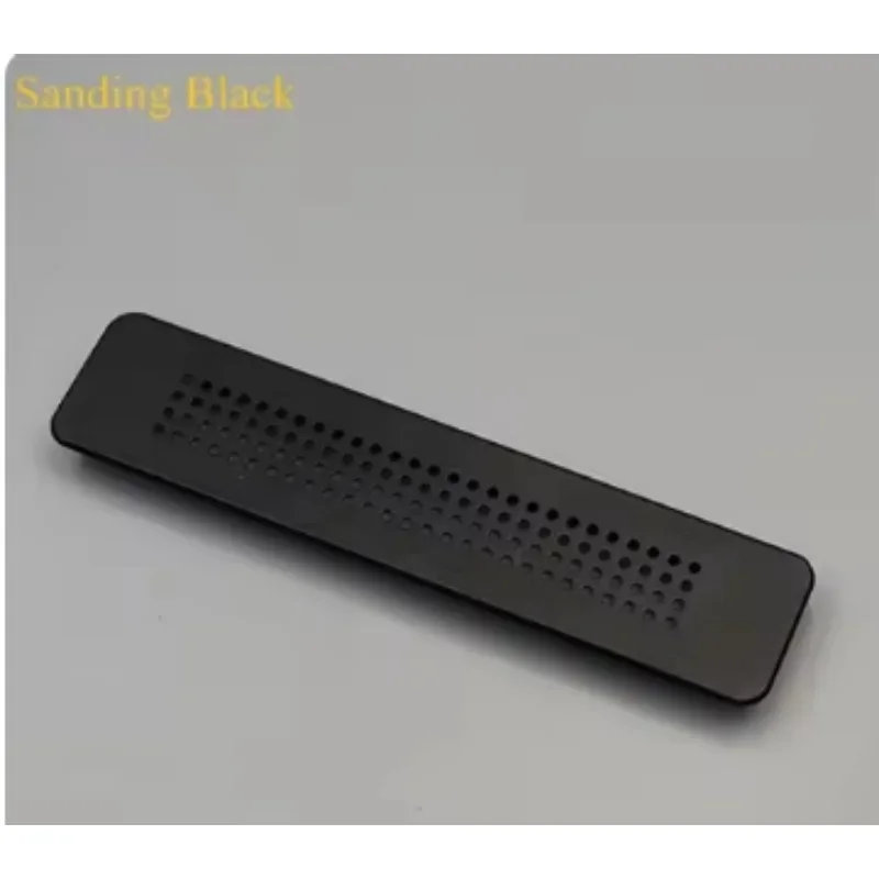 2Pcs Aluminum Rectangle Furniture Air Grille Ventilation Cover With Honeycomb Holes Pattern For Closet Cupboard