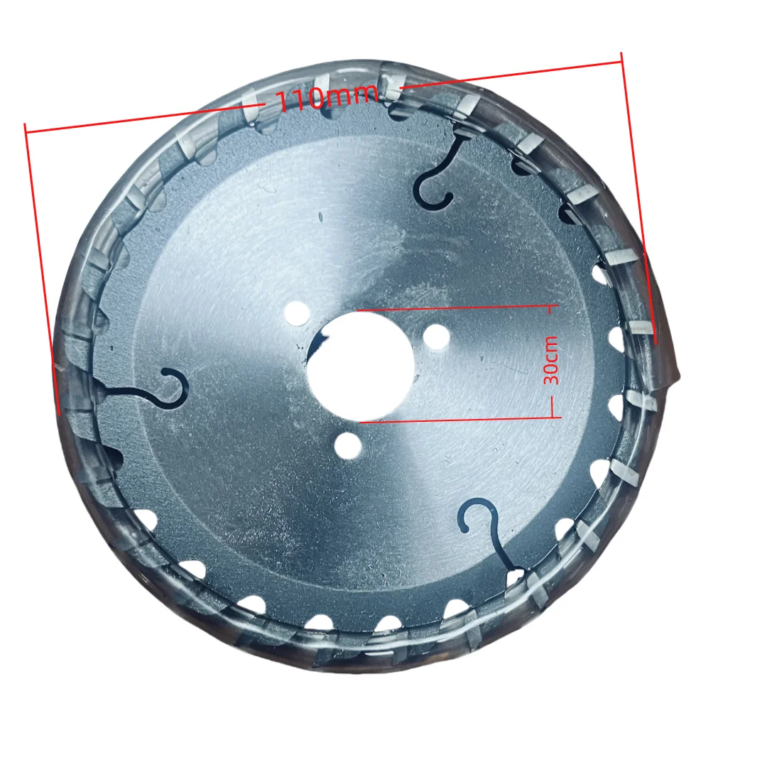 شفرة منشار النجارة المحمولة 110 سمك 4.0/8.0 آلة خاصة مشقوقة لسمك لوح كثافة الخشب