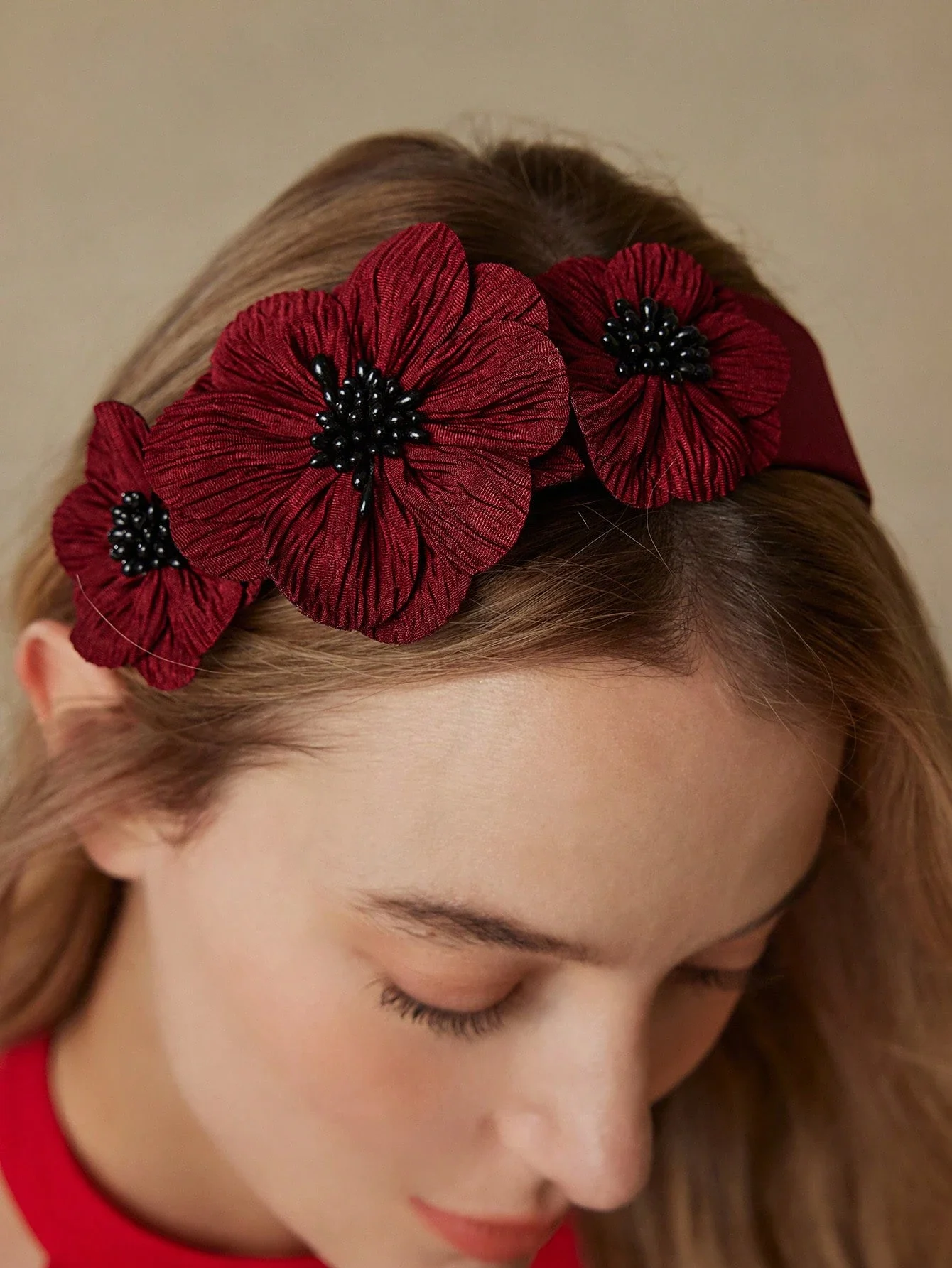 

MOTF PREMIUM VERSATILE FLOWER DECOR HEADBAND HAIRBAND HAIR HOOP