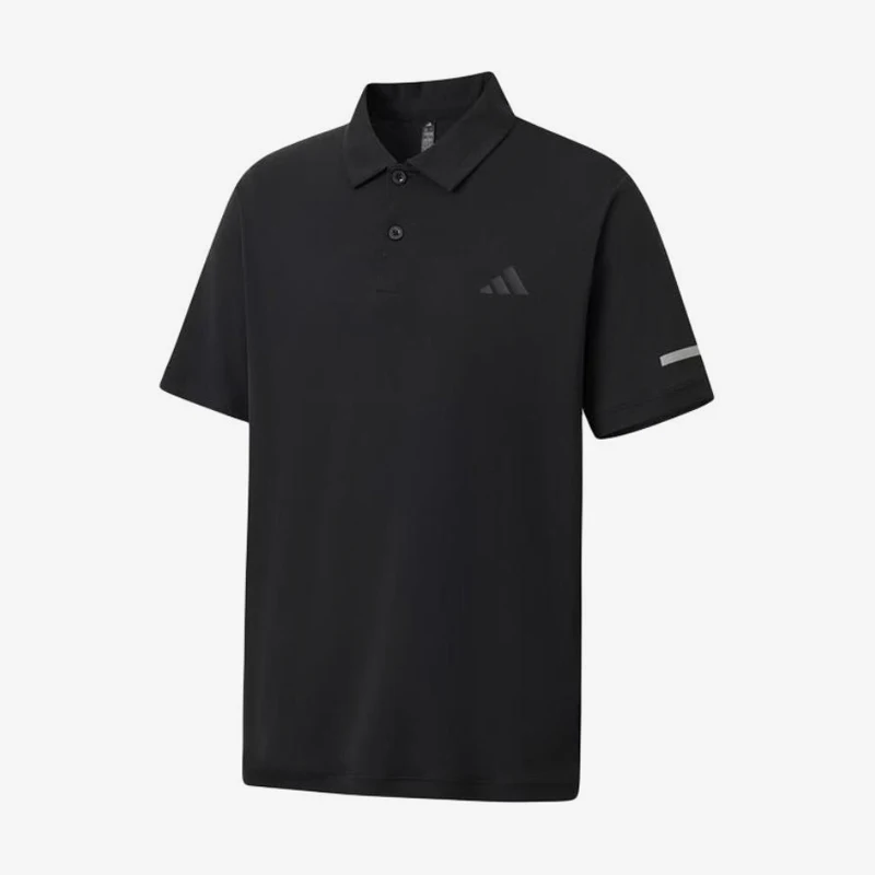 adidas-genuine-new-men's-black-fashionable-simple-short-sleeved-polo-shirt-kx2745